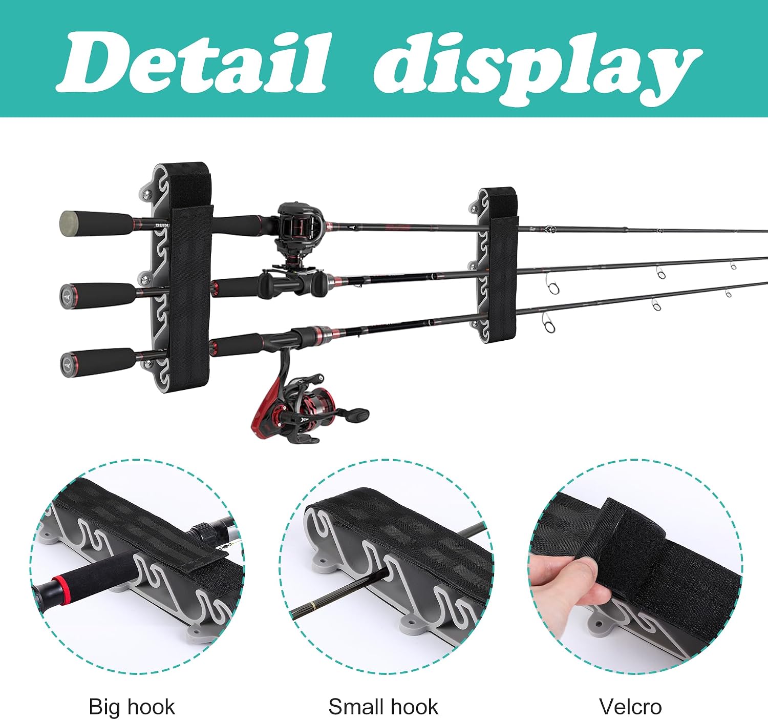 RunNico 2 pack Boating Vertica - Fishing Rod Rack ulasan dan harga