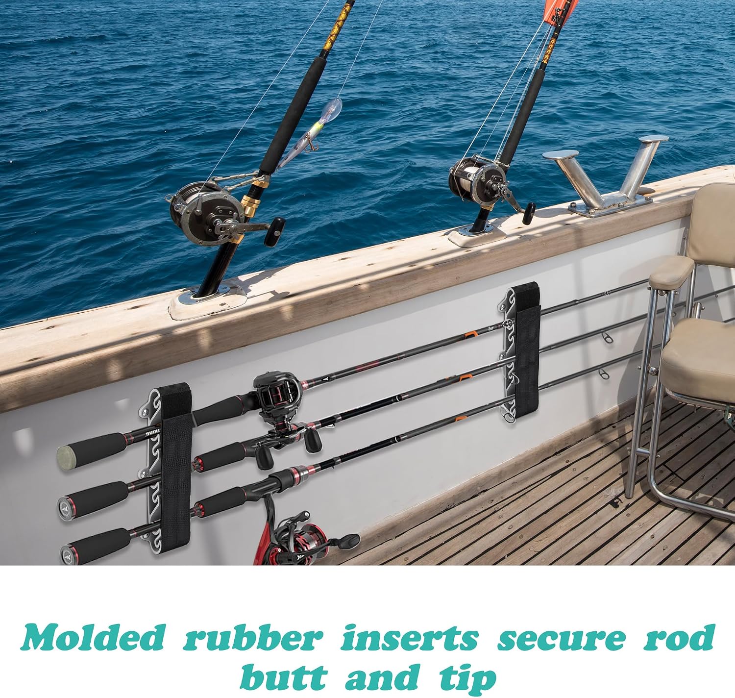 RunNico 2 pack Boating Vertica - Fishing Rod Rack ulasan dan harga