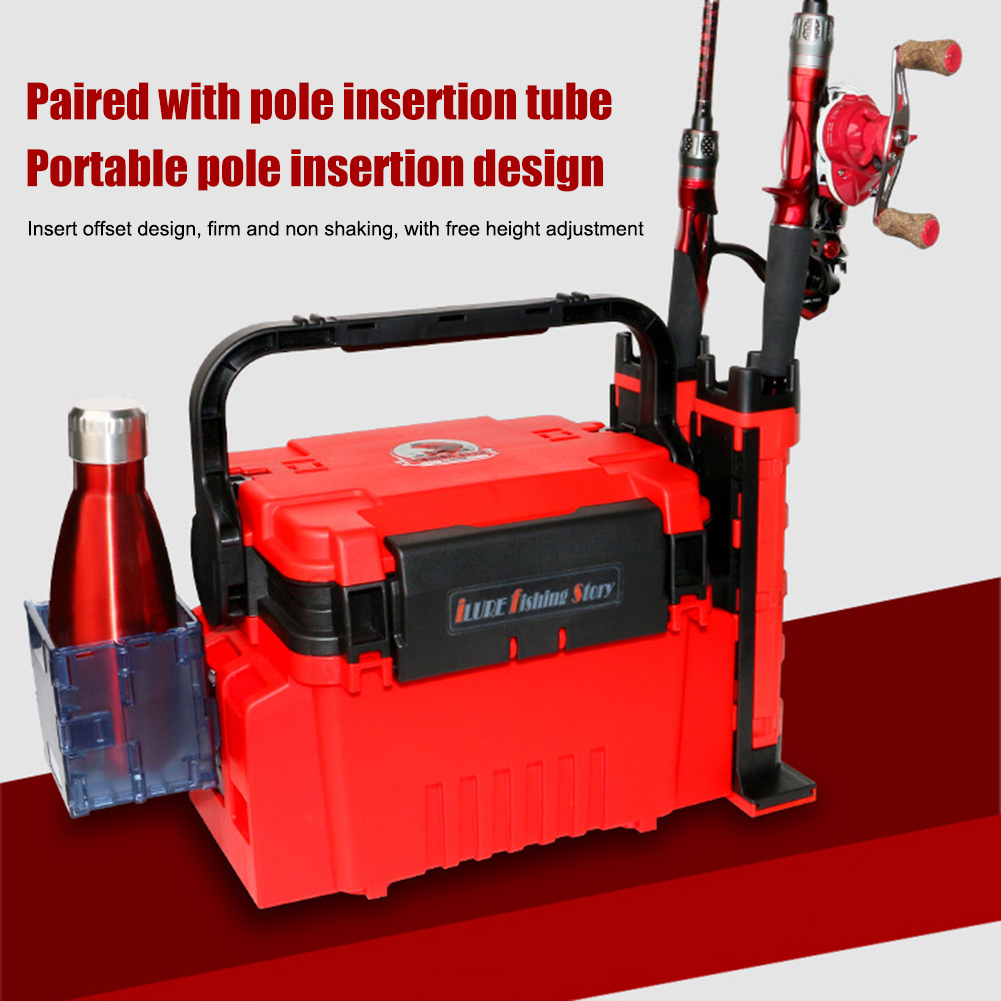 Portable Fishing Box Rod Stand - Fishing Rod Case ulasan dan harga
