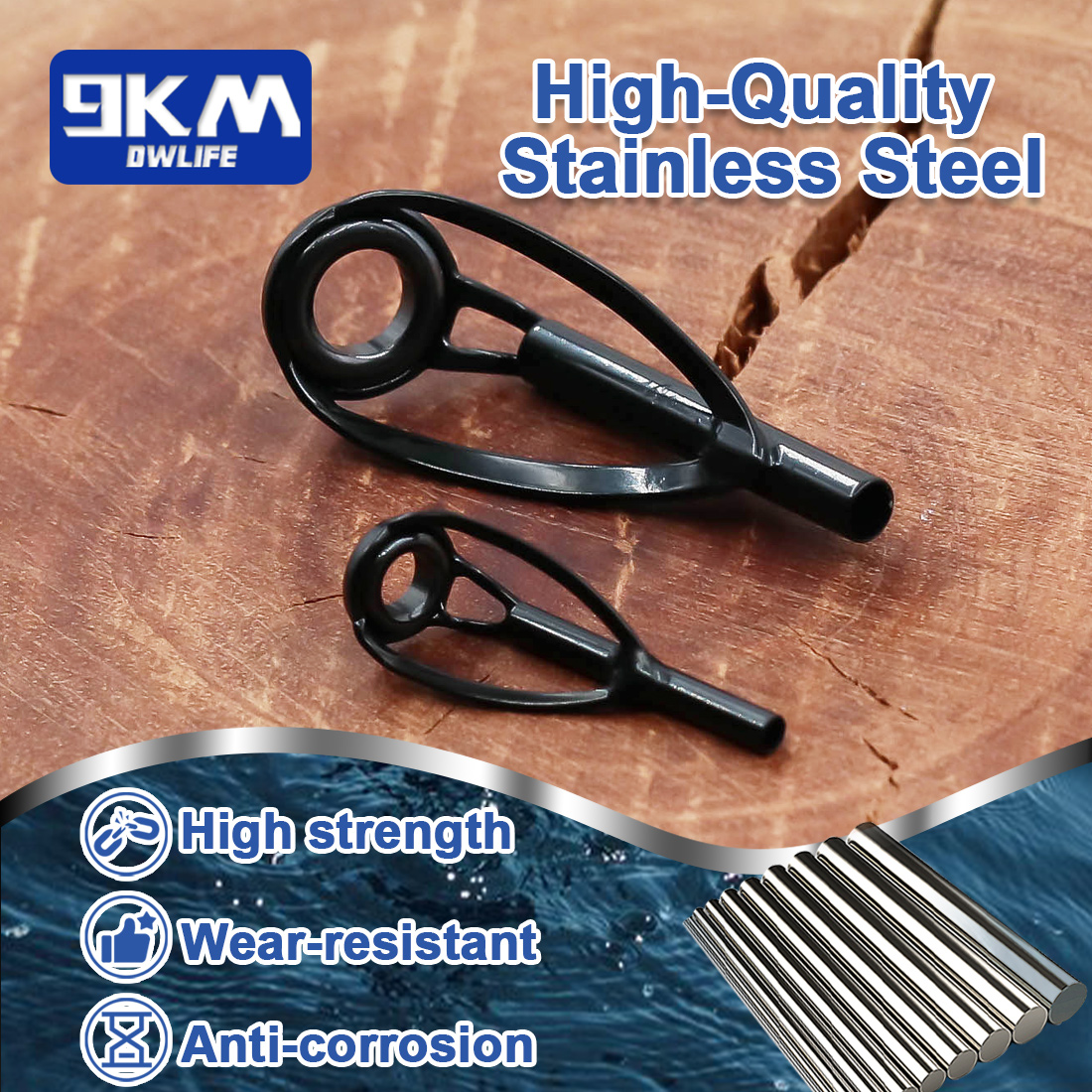 Fishing Rod Guide Tip Repair K - Fishing Rod Tip Replacement ulasan dan harga