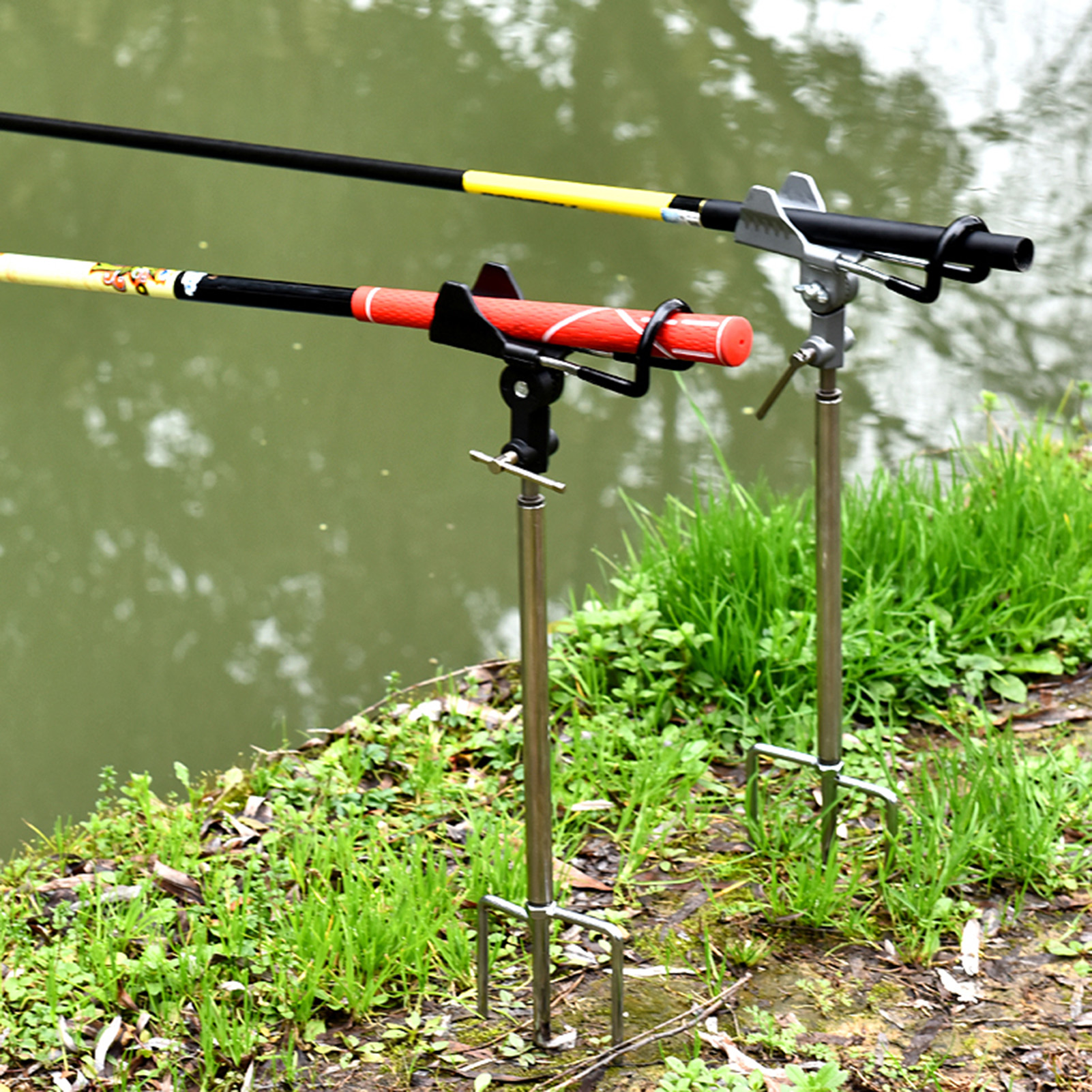 Adjustable Fishing Rod Rack St - Fishing Rod Rack ulasan dan harga