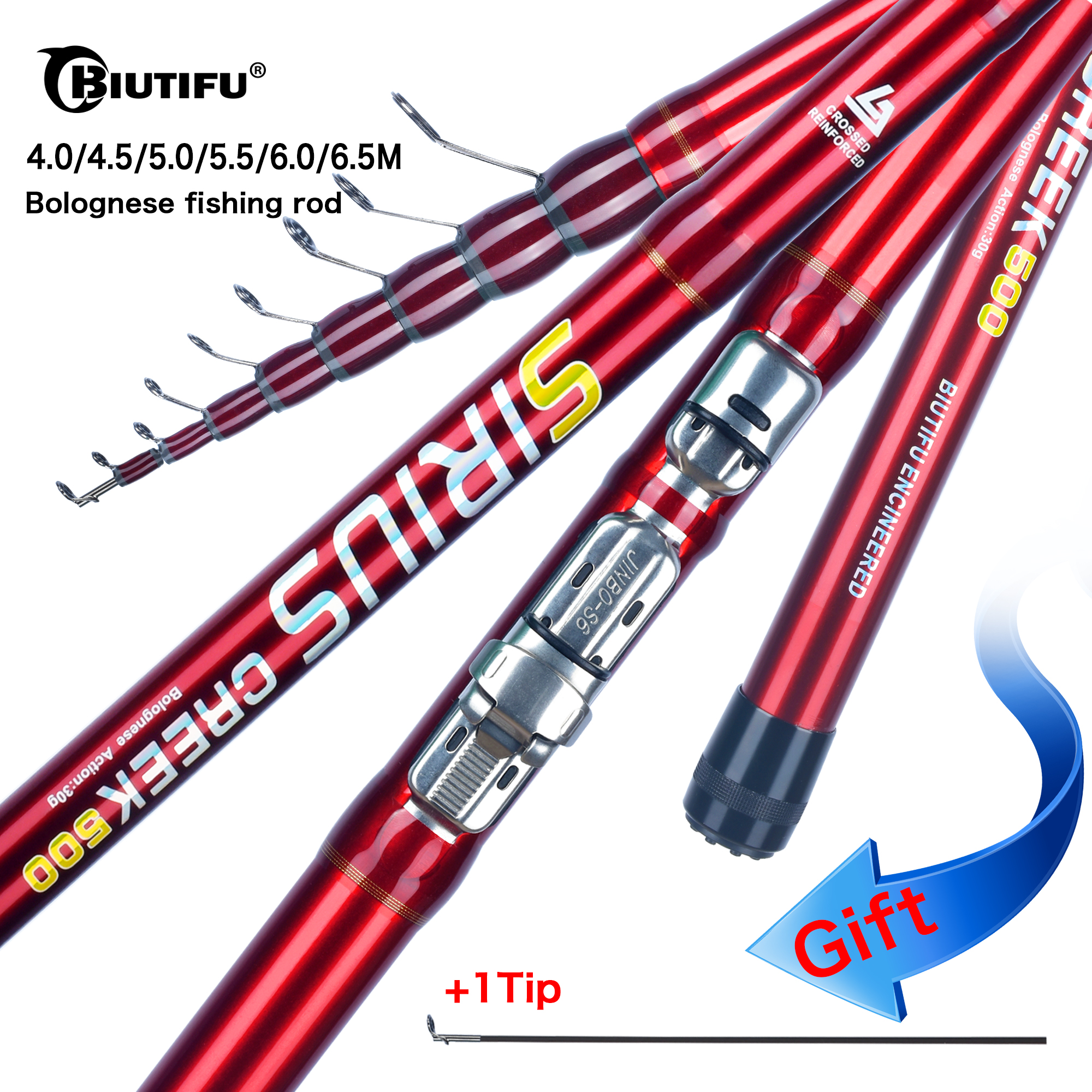 BIUTIFU Telescopic Bolognese F - Fishing Rod Surf ulasan dan harga