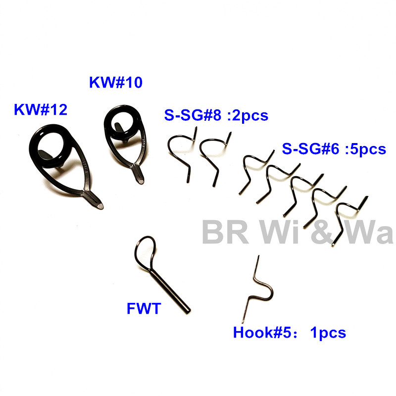 Fly Fishing Rod Guide Set, Alc - Fishing Rod Guide Replacement ulasan dan harga