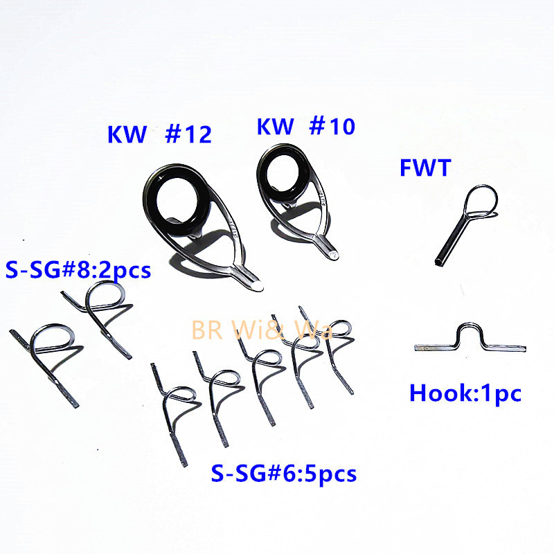 Fly Fishing Rod Guide Set, Alc - Fishing Rod Guide Replacement ulasan dan harga