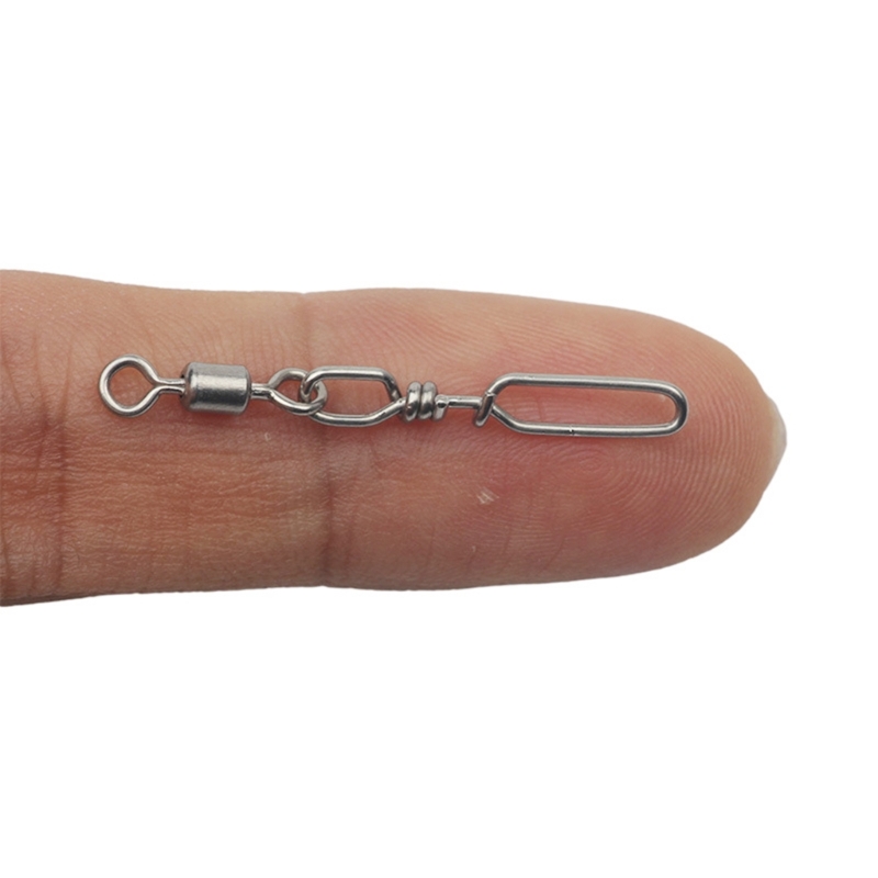 10Pcs Stainless Steel Quick Sn - Fishing Rod Casting ulasan dan harga