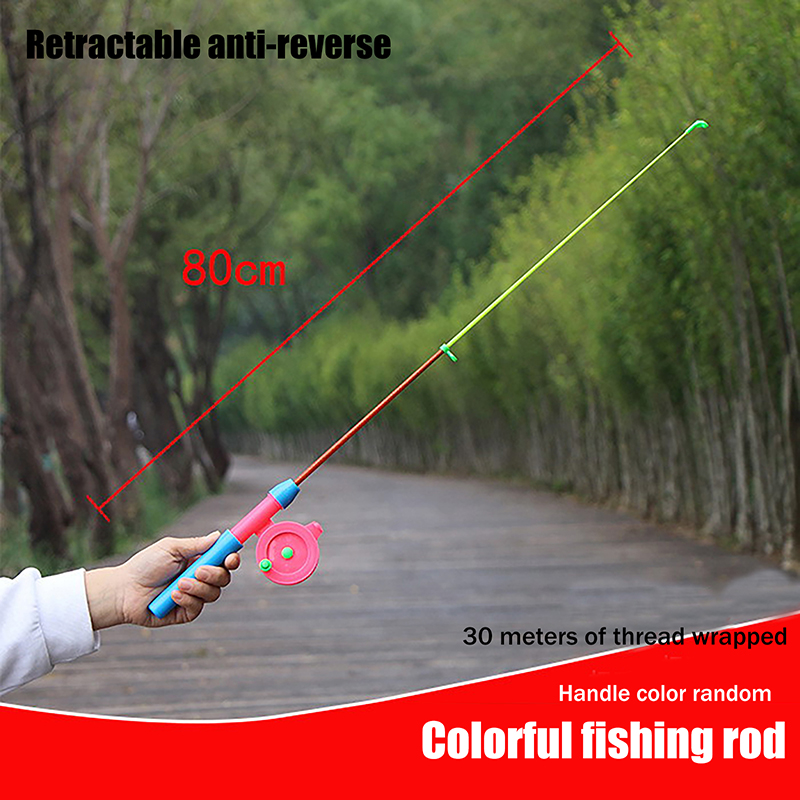 Retractable Winter Ice Fishing - Fishing Rod Ice ulasan dan harga