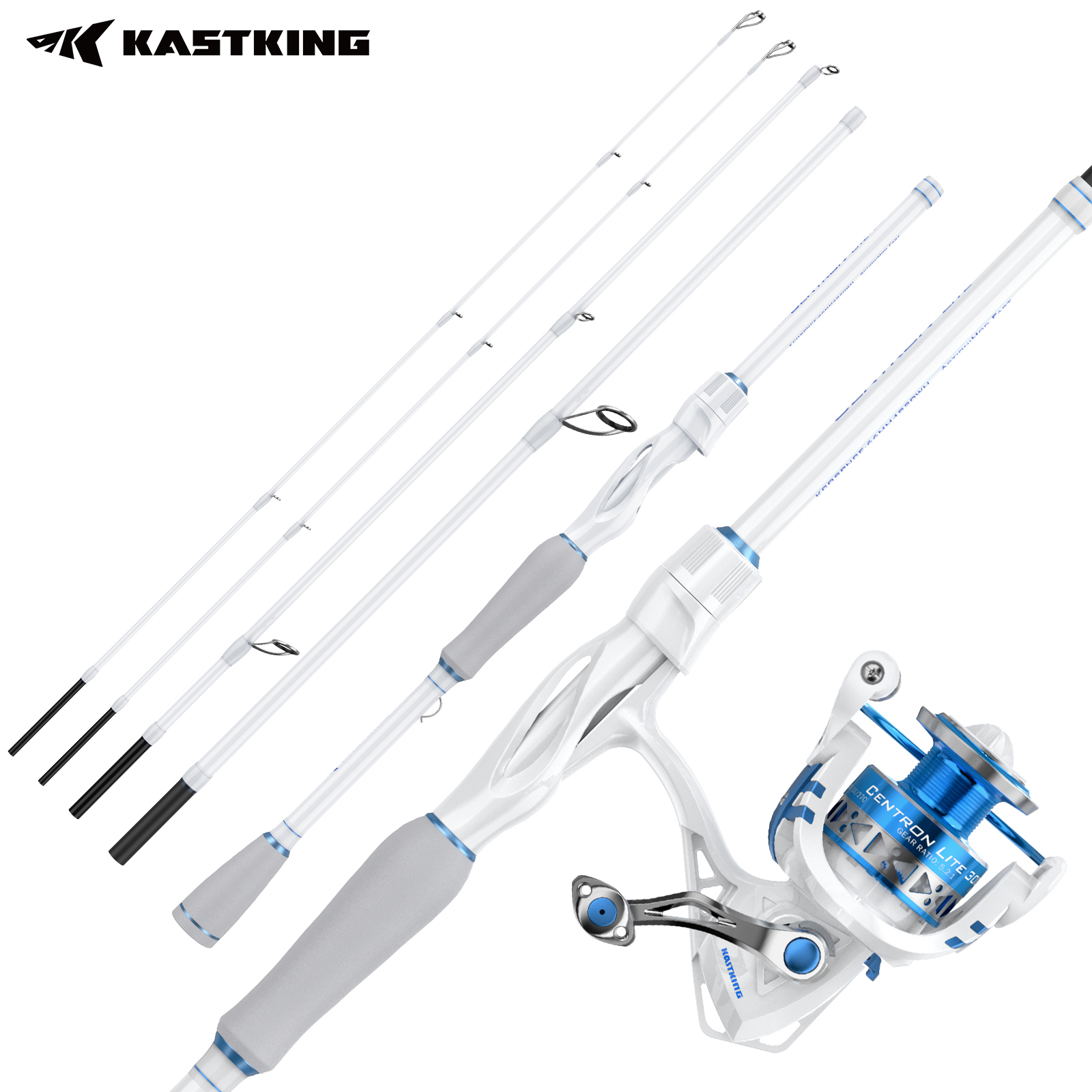 KastKing Centron Lite Travel S - Fishing Rod Combo ulasan dan harga