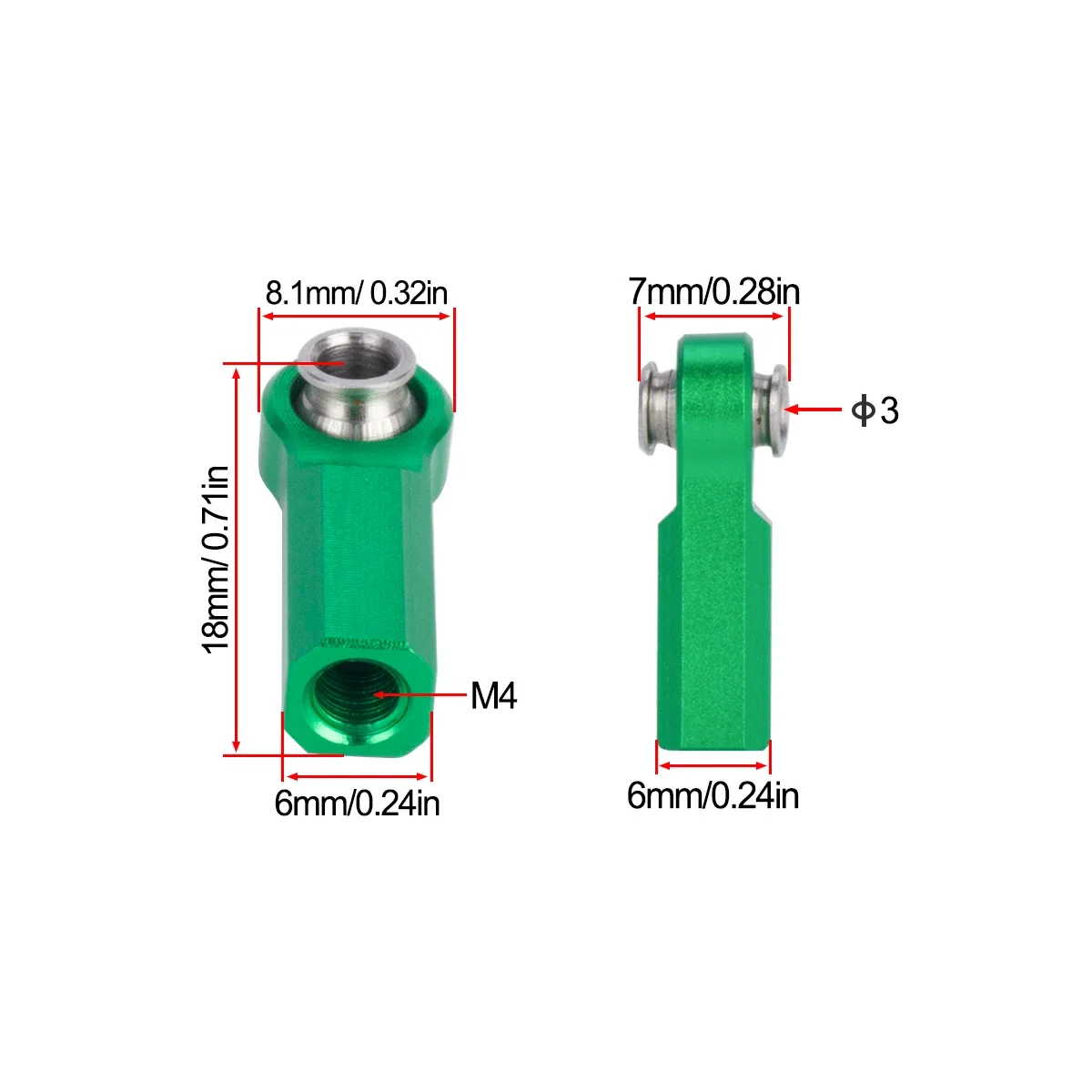 4Pcs M4 Metal Ball Head Holder - Fishing Rod Holder ulasan dan harga