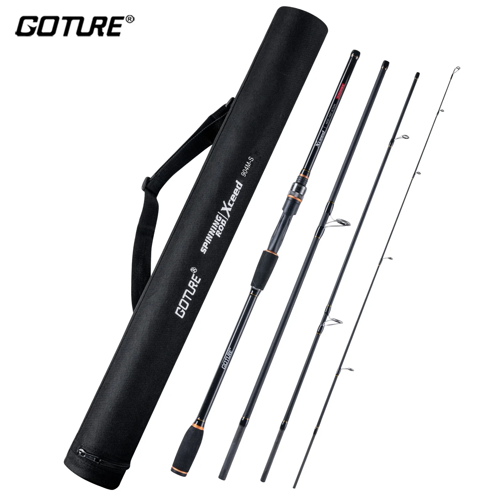 Goture Xceed 4 Setions Travel  - Fishing Rod Surf ulasan dan harga