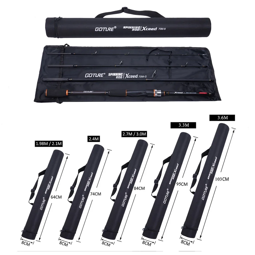 Goture Xceed 4 Setions Travel  - Fishing Rod Surf ulasan dan harga