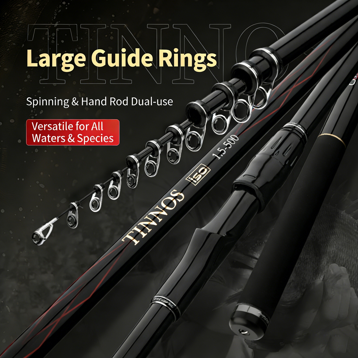 MARISOO TINNOS 30T Carbon Fibe - Fishing Rod Surf ulasan dan harga