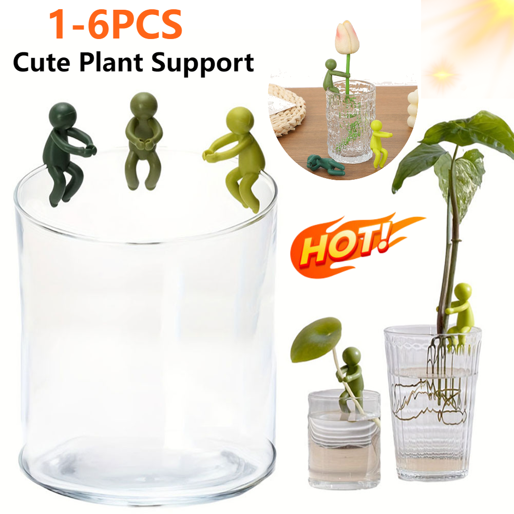 1-6 PCS Cute Plant Stand Plast - Fishing Rod Holder ulasan dan harga