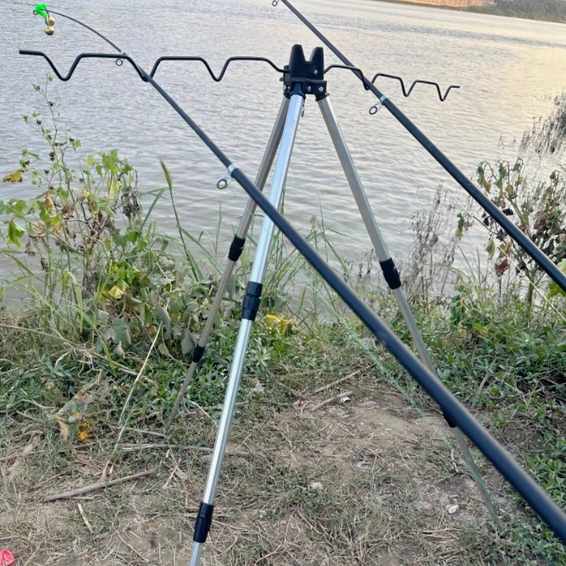 1PC Fishing Sea Rod Bracket Al - Fishing Rod Telescopic ulasan dan harga
