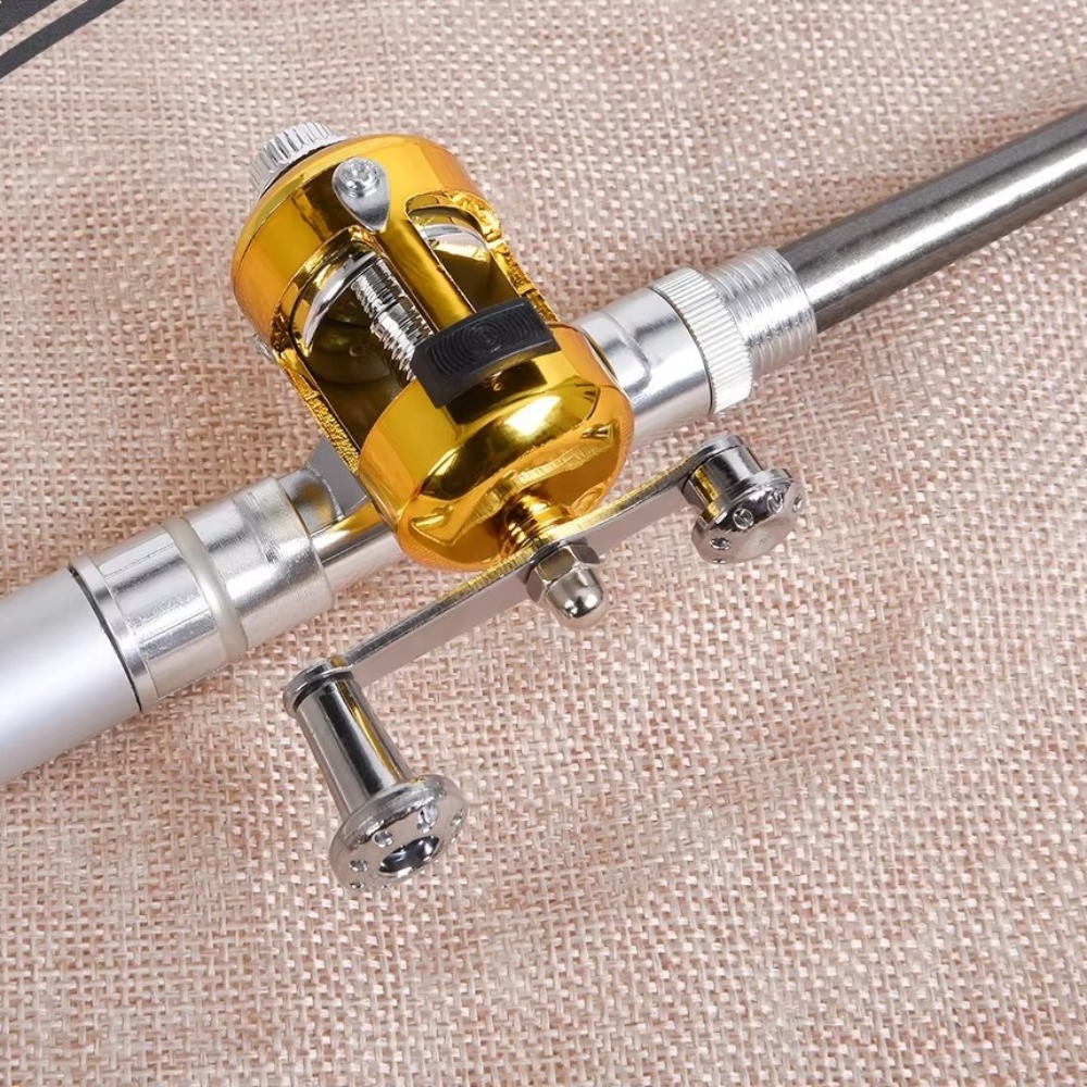 Mini portable steel pen fishin - Fishing Rod Case ulasan dan harga
