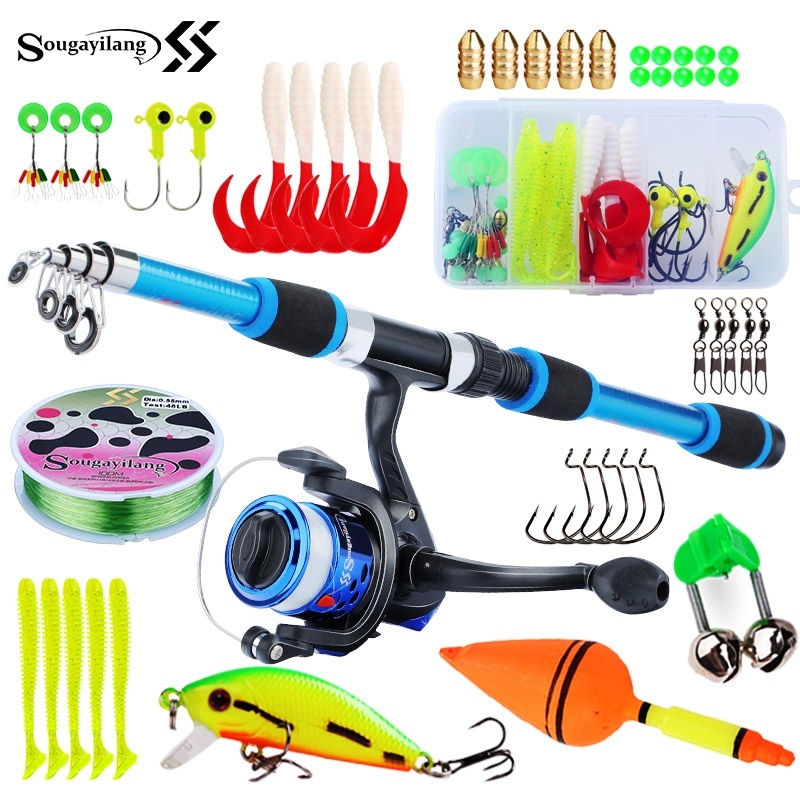 Sougayilang Kids Fishing Pole  - Fishing Rod Spinning ulasan dan harga