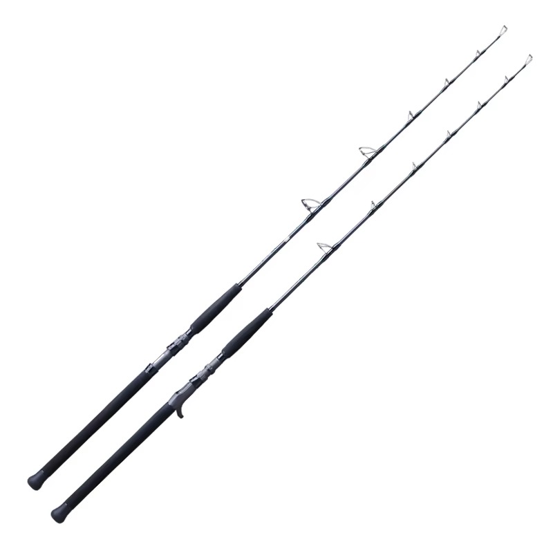 【Popular】Black Zoom Japan Tora - Fishing Rod Boat ulasan dan harga