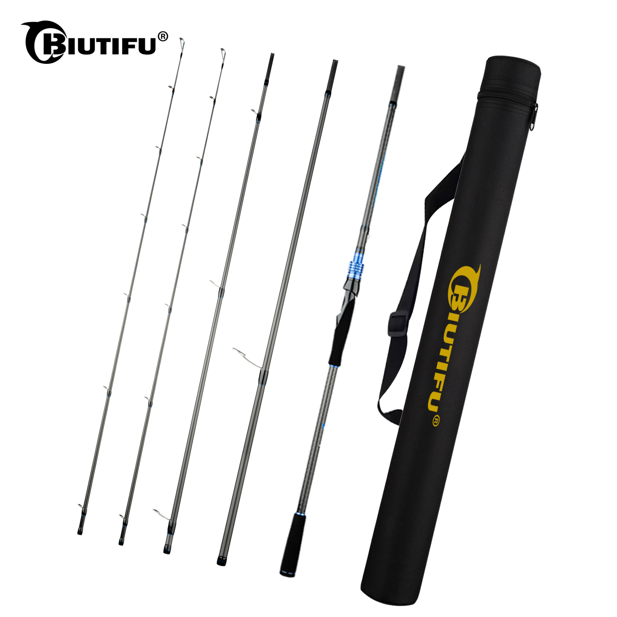 BIUTIFU Casting Spinning Lure  - Fishing Rod Surf ulasan dan harga